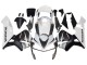 Mejores Carenados Moto Honda CBR600RR 2003-2004 - Blanco Negro Mate Carrera