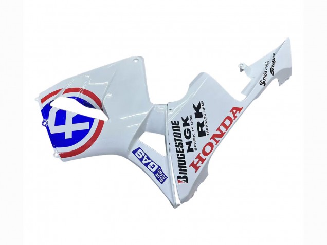 Mejores Carenados Moto Honda CBR600RR 2003-2004 - Blanco Rojo Azul