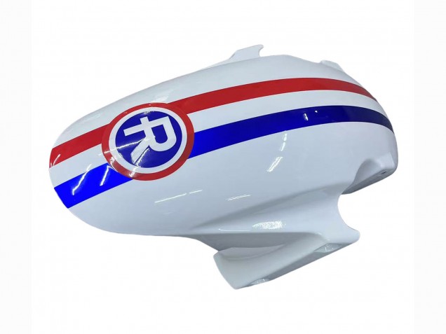 Mejores Carenados Moto Honda CBR600RR 2003-2004 - Blanco Rojo Azul