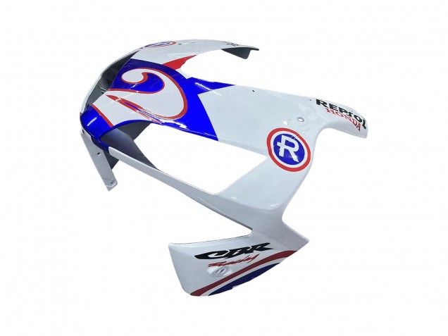 Mejores Carenados Moto Honda CBR600RR 2003-2004 - Blanco Rojo Azul