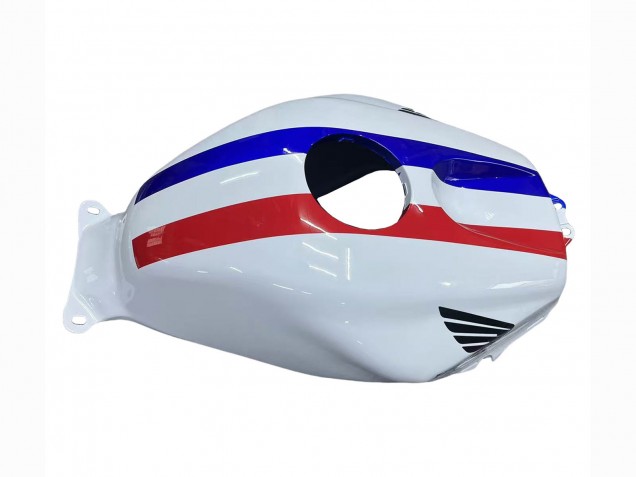 Mejores Carenados Moto Honda CBR600RR 2003-2004 - Blanco Rojo Azul