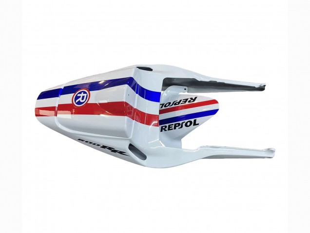 Mejores Carenados Moto Honda CBR600RR 2003-2004 - Blanco Rojo Azul