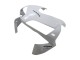 Mejores Carenado Moto Honda CBR600RR 2003-2004 - Plata Blanco