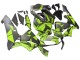 Mejores Carenados Moto Honda CBR600RR 2003-2004 - Amarillo Negro Mate