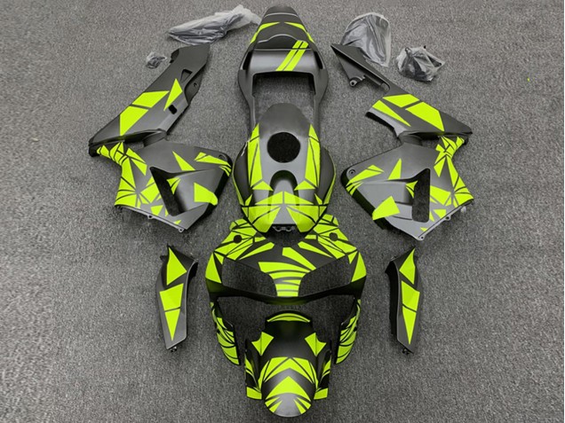 Mejores Carenados Moto Honda CBR600RR 2003-2004 - Amarillo Negro Mate