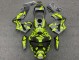 Mejores Carenados Moto Honda CBR600RR 2003-2004 - Amarillo Negro Mate