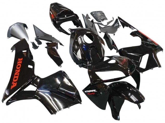 Mejores Carenados Moto Honda CBR600RR 2005-2006 - Negro Brillante