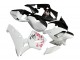 Mejores Carenados Moto Honda CBR600RR 2005-2006 - Negro Blanco Cherry Blossom