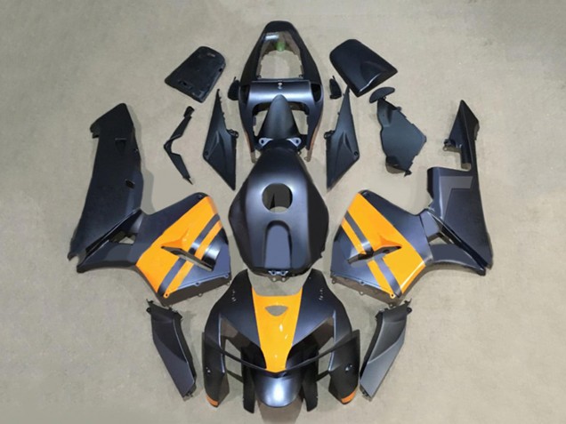 Mejores Carenados Moto Honda CBR600RR 2005-2006 - Negro Amarillo