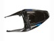 Mejores Carenado Moto Honda CBR600RR 2005-2006 - Negro Brillante Azul Llama