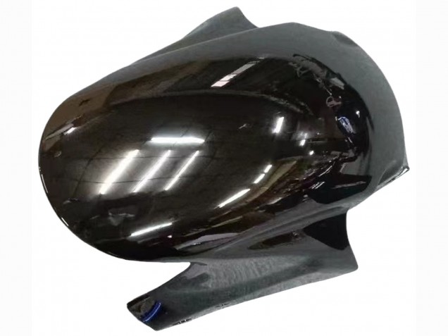 Mejores Carenado Moto Honda CBR600RR 2005-2006 - Negro Brillante Azul Llama