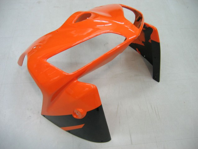 Mejores Carenados Moto Honda CBR600RR 2005-2006 - Naranja Negro Plata