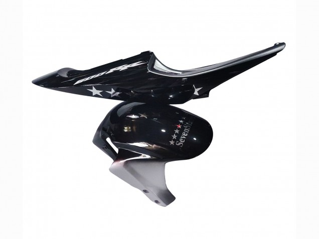 Mejores Carenados Moto Honda CBR600RR 2005-2006 - Negro Plata SevenStars