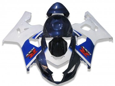 Mejores Carenados Moto Suzuki GSXR 600/750 2004-2005 - Blanco Azul Negro Rojo