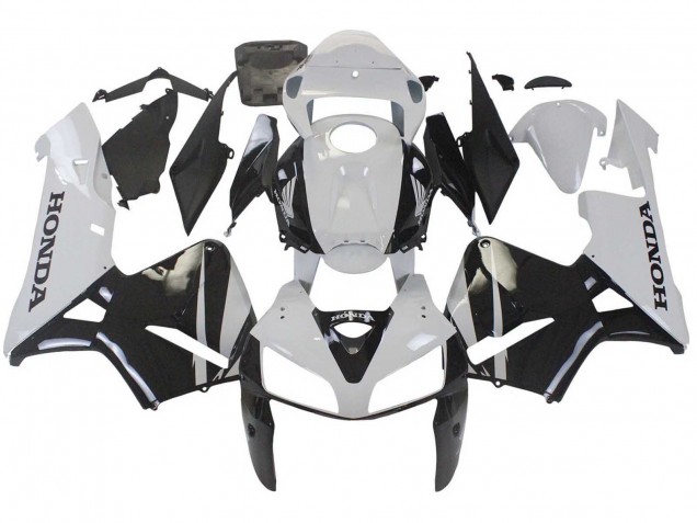 Mejores Carenados Moto Honda CBR600RR 2005-2006 - Negro Blanco