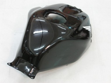 Mejores Carenados Moto Honda CBR600RR 2005-2006 - Negro Brillante Blanco West