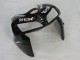 Mejores Carenados Moto Honda CBR600RR 2005-2006 - Negro Brillante Blanco West