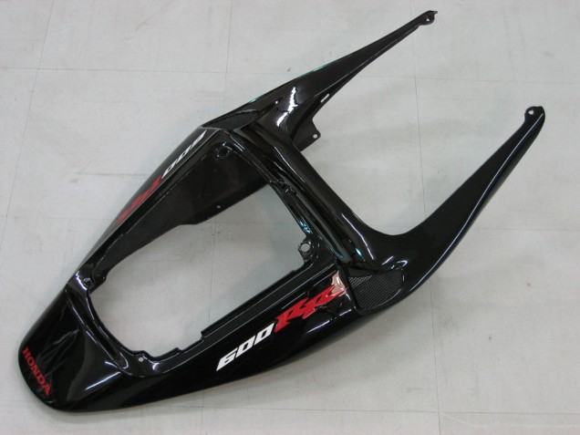 Mejores Carenados Moto Honda CBR600RR 2005-2006 - Negro Brillante Blanco West