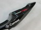 Mejores Carenados Moto Honda CBR600RR 2005-2006 - Negro Brillante Blanco West