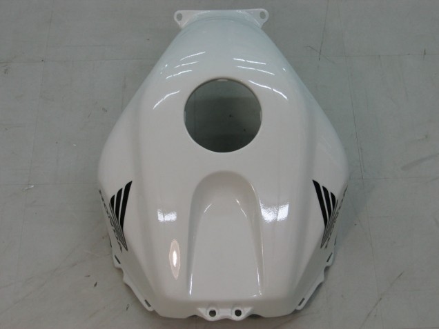 Mejores Carenados Moto Honda CBR600RR 2005-2006 - Negro Blanco Carrera