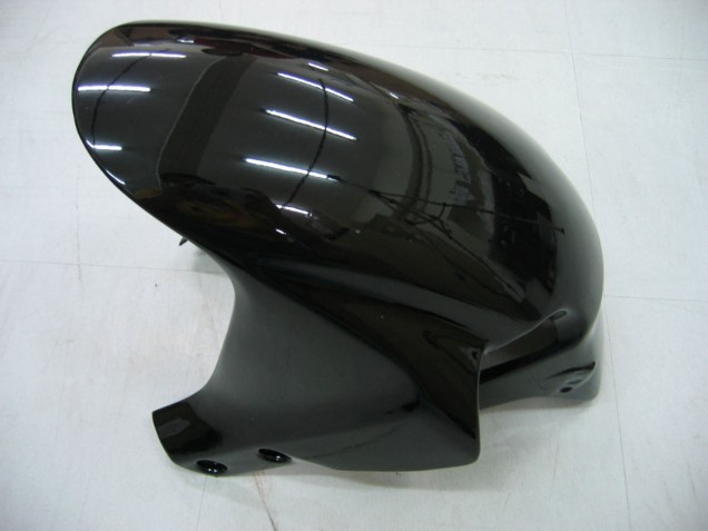 Mejores Carenados Moto Honda CBR600RR 2005-2006 - Negro Brillante Gris Llama
