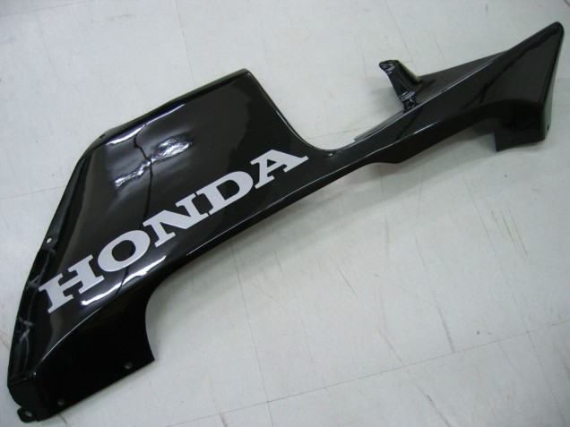 Mejores Carenados Moto Honda CBR600RR 2005-2006 - Negro Brillante Gris Llama