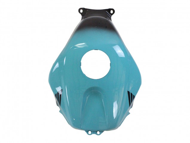 Mejores Carenados Moto Honda CBR600RR 2005-2006 - Azul Claro Negro 35