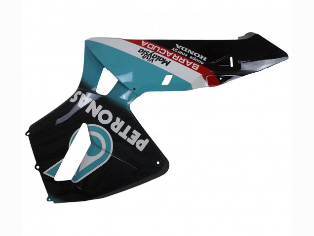 Mejores Carenados Moto Honda CBR600RR 2005-2006 - Azul Claro Negro 35