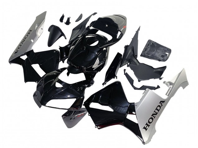 Mejores Carenado Moto Honda CBR600RR 2005-2006 - Negro Plata