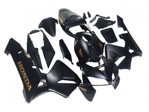 Mejores Carenados Moto Honda CBR600RR 2005-2006 - Negro Mate
