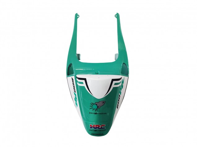 Mejores Carenados Moto Honda CBR600RR 2005-2006 - Verde Claro Blanco Negro Brillante Joe Rocket