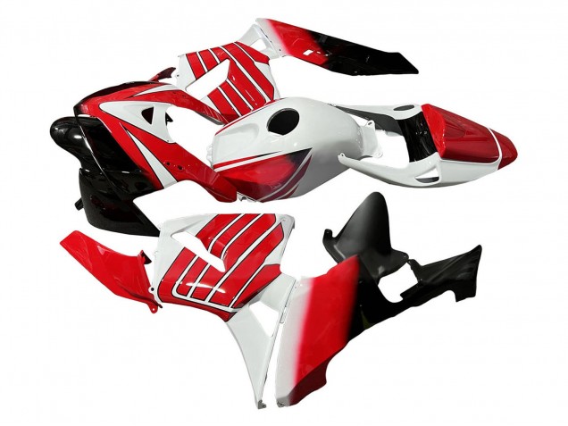 Mejores Carenado Moto Honda CBR600RR 2005-2006 - Rojo Blanco Negro