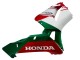 Mejores Carenados Moto Honda CBR600RR 2005-2006 - Rojo Blanco Verde