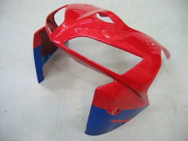 Mejores Carenados Moto Honda CBR600RR 2005-2006 - Rojo Azul Plata