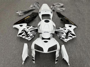 Mejores Carenados Moto Honda CBR600RR 2005-2006 - Blanco Negro