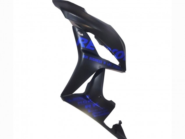Mejores Carenados Moto Honda CBR600RR 2007-2008 - Negro Mate Azul Repsol