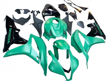 Mejores Carenado Moto Honda CBR600RR 2007-2008 - Verde Negro Brillante