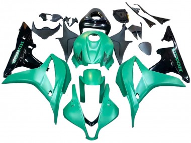 Mejores Carenado Moto Honda CBR600RR 2007-2008 - Verde Negro Brillante