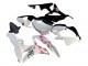 Mejores Carenados Moto Honda CBR600RR 2007-2008 - Blanco Cherry Blossom Negro Brillante Dividir