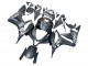 Mejores Carenado Moto Honda CBR600RR 2007-2008 - Negro Mate Blanco Repsol