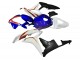 Mejores Carenados Moto Honda CBR600RR 2007-2008 - Blanco Azul Rojo Negro Brillante