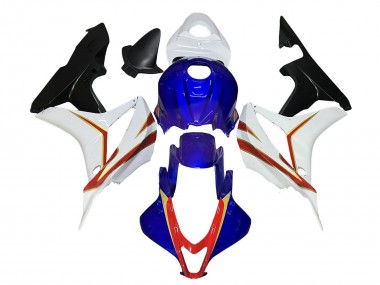 Mejores Carenados Moto Honda CBR600RR 2007-2008 - Blanco Azul Rojo Negro Brillante