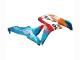 Mejores Carenados Moto Honda CBR600RR 2007-2008 - Naranja Blanco Rojo Azul Repsol