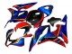 Mejores Carenados Moto Honda CBR600RR 2007-2008 - Azul Rojo Amarillo Negro Brillante