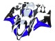 Mejores Carenado Moto Honda CBR600RR 2007-2008 - Blanco Azul Negro Brillante
