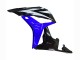 Mejores Carenado Moto Honda CBR600RR 2007-2008 - Blanco Azul Negro Brillante