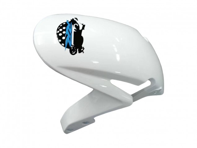 Mejores Carenados Moto Honda CBR600RR 2007-2008 - Blanco Azul Claro Negro Brillante