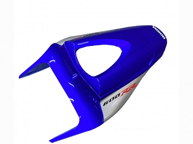 Mejores Carenados Moto Honda CBR600RR 2007-2008 - Plata Azul Negro Brillante Carrera