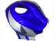 Mejores Carenados Moto Honda CBR600RR 2007-2008 - Plata Azul Negro Brillante Carrera