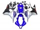 Mejores Carenados Moto Honda CBR600RR 2007-2008 - Plata Azul Negro Brillante Carrera
